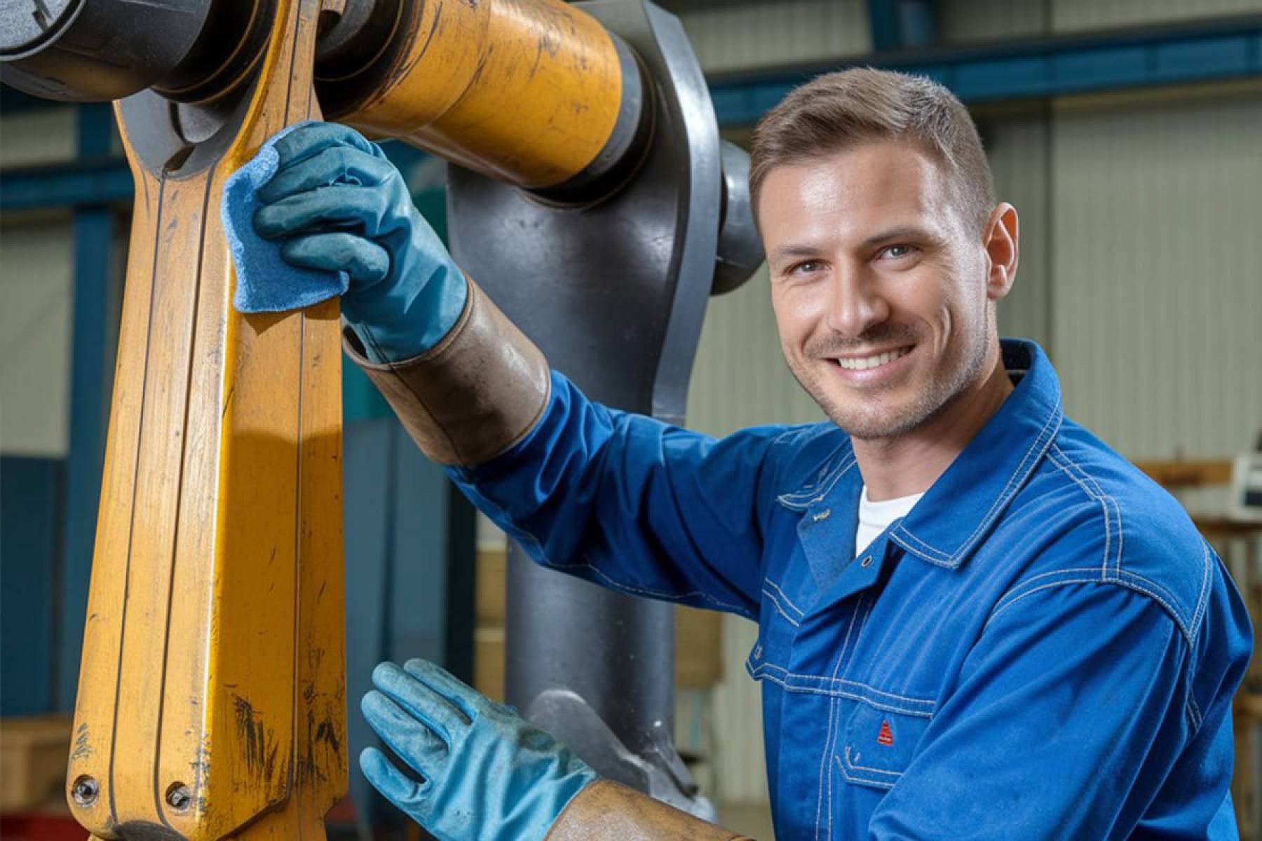 Industriereiniger (m/w/d) mit Power & Präzision